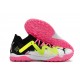 Puma Future X Powercat Tokyo Match TF Low-Top White Black Pink For Men Soccer Cleats 