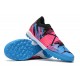 Puma Future Z 1.1 TF Low-Top Pink Blue Black Men Soccer Cleats 