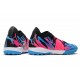 Puma Future Z 1.1 TF Low-Top Pink Blue Black Men Soccer Cleats 