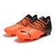 Puma Future Z 1.3 FG Low-Top Black Orange For Women And Men Soccer Cleats 