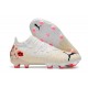 Puma Future Z 1.3 Instinct FG Low-Top Beige Pink White For Women And Men Soccer Cleats 