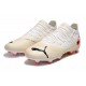 Puma Future Z 1.3 Instinct FG Low-Top Beige Pink White For Women And Men Soccer Cleats 