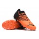 Puma Future Z 1.3 Instinct FG Low-Top Black Orange For Men Soccer Cleats 