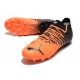 Puma Future Z 1.3 Instinct FG Low-Top Black Orange For Men Soccer Cleats 