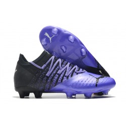 Puma Future Z 1.3 Instinct FG Low-Top Black Purple For Women And Men Soccer Cleats 