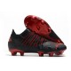 Puma Future Z 1.3 Instinct FG Low-Top Black Red For Men Soccer Cleats 