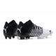 Puma Future Z 1.3 Instinct FG Low-Top Black White For Men Soccer Cleats 