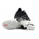 Puma Future Z 1.3 Instinct FG Low-Top White Black For Men Soccer Cleats 