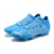 Puma Future Z 1.3 Instinct FG Low-Top White Blue For Men Soccer Cleats 