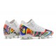 Puma Future Z 1.3 Instinct FG Low-Top White Multi For Men Soccer Cleats 