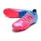 Puma Future Z 1.3 Instinct MG Low-Top Pink Blue For Women And Men Soccer Cleats 