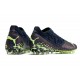 Puma Future Z 1.3 Instinct MG Low-Top Purple Green For Men Soccer Cleats 