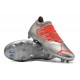 Puma Future Z 1.3 Instinct TF Low-Top Sliver Blue Red For Men Soccer Cleats 