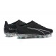 Puma Ultra Ultimate FG Low-Top Black Blue For Men Soccer Cleats 