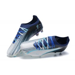 Puma Ultra Ultimate FG Low-Top Blue White For Men Soccer Cleats 