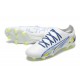 Puma Ultra Ultimate FG Low-Top Blue White Yellow For Men Soccer Cleats 