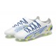 Puma Ultra Ultimate FG Low-Top Blue White Yellow For Men Soccer Cleats 