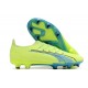 Puma Ultra Ultimate FG Low-Top Green Turqoise For Men Soccer Cleats 