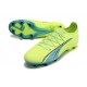 Puma Ultra Ultimate FG Low-Top Green Turqoise For Men Soccer Cleats 